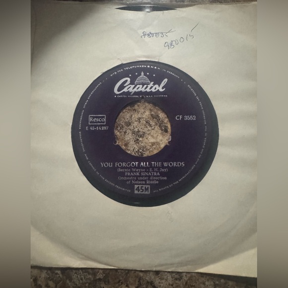 Capital Records Other - *3 for $15* Vintage Capitol Vinyl Record